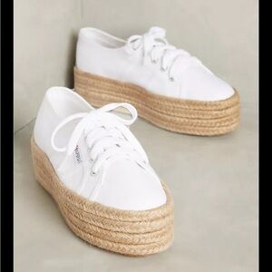 NWT Superga espadrille sneakers